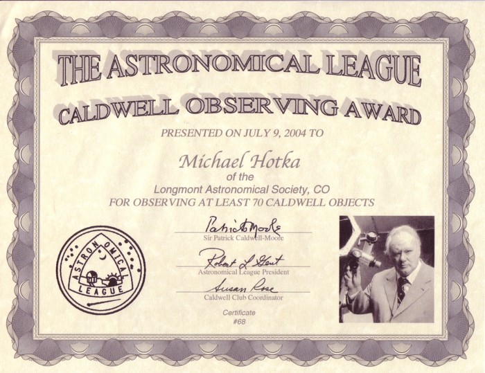 Picture of Caldwell Silver Certificate